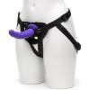 imageLovehoney Advanced Unisex Strap On Dildo amp Harness Kit  7 Inch Curved Silicone Strap On for Pegging Play  Adjustable Harness Set with 3 ORings  Anal Dildo Adult Sex Toy  Waterproof  Purple