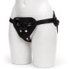 imageLovehoney Full Back Strap On Harness  Adjustable Harness for Pegging  Full Back Style Provides Extra Support  Includes 3 ORings  Pocket for Bullet Vibrator  Machine Washable  Black