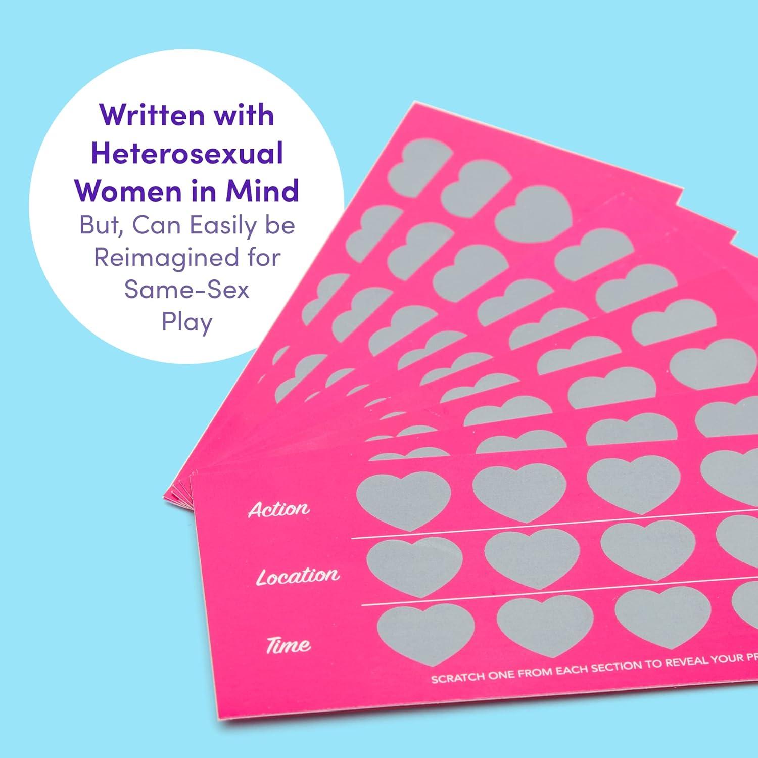 imageLovehoney Multicolored Oh Lucky Scratch Cards for Her Fun Games for Couples Pack of 10