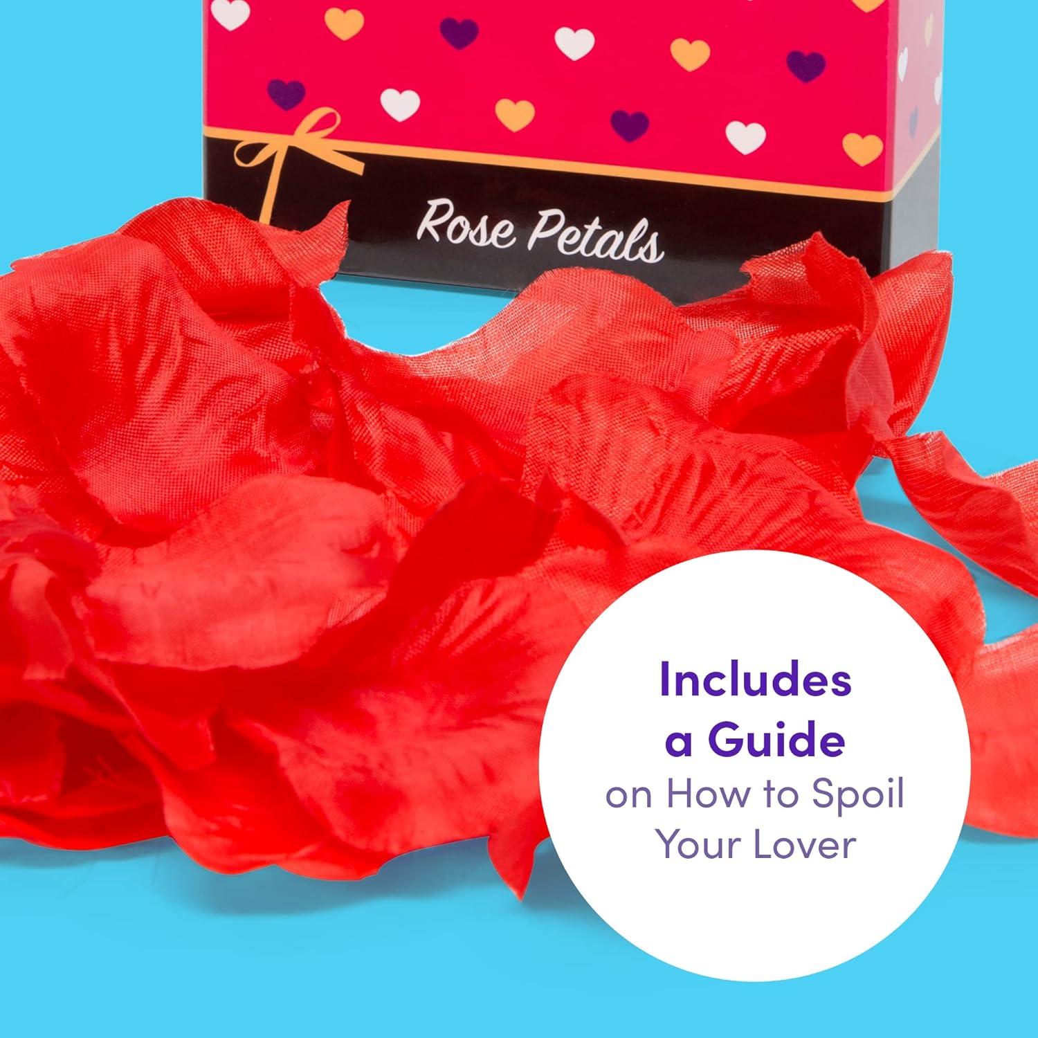 imageLovehoney Red Oh Romantic Rose Petals Reusable amp Unscented Fabric Pack of 7580
