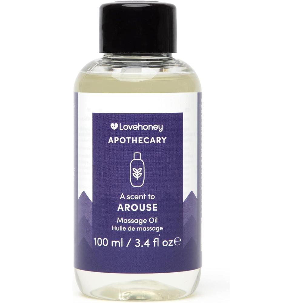 imageLovehoney Apothecary Seduce Massage Oil 100ml Sensual Massage Gel for Couples Relaxing Body Massage Oil with Vanilla Jasmine amp Amber Notes Vegan FriendlyArouse