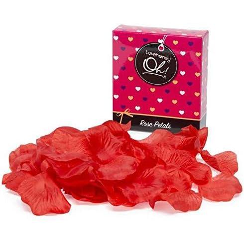 imageLovehoney Red Oh Romantic Rose Petals Reusable amp Unscented Fabric Pack of 7580