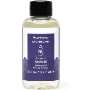 Lovehoney Apothecary Seduce Massage Oil 100ml – Sensual Massage Gel for Couples – Relaxing Body Massage Oil with Vanilla, Jasmine & Amber Notes – Vegan Friendly(Arouse)