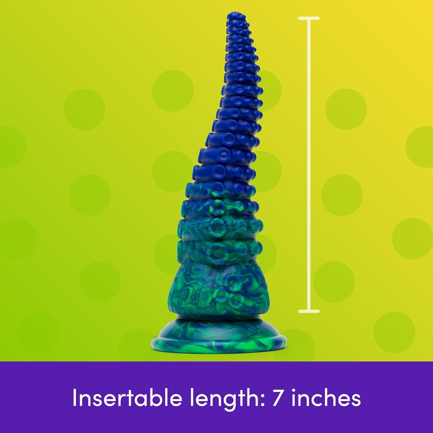 imageLovehoney Tantric Tentacle Dildo Large Thick Silicone Monster Dildo with Suction Cup Fantasy 7 Inch Big Anal Toy for Men Women amp Couples Realistic Prostate Massager Adult Sex Toy