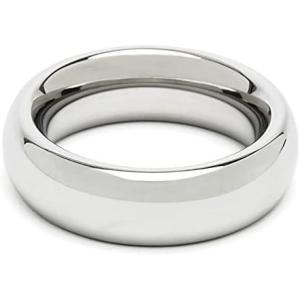 Lovehoney Dominix Cock Ring – Stainless Steel Penis Ring – 1.75 Inch Doughnut Cock Enhancer – Waterproof – Silver(1.75 Inch)