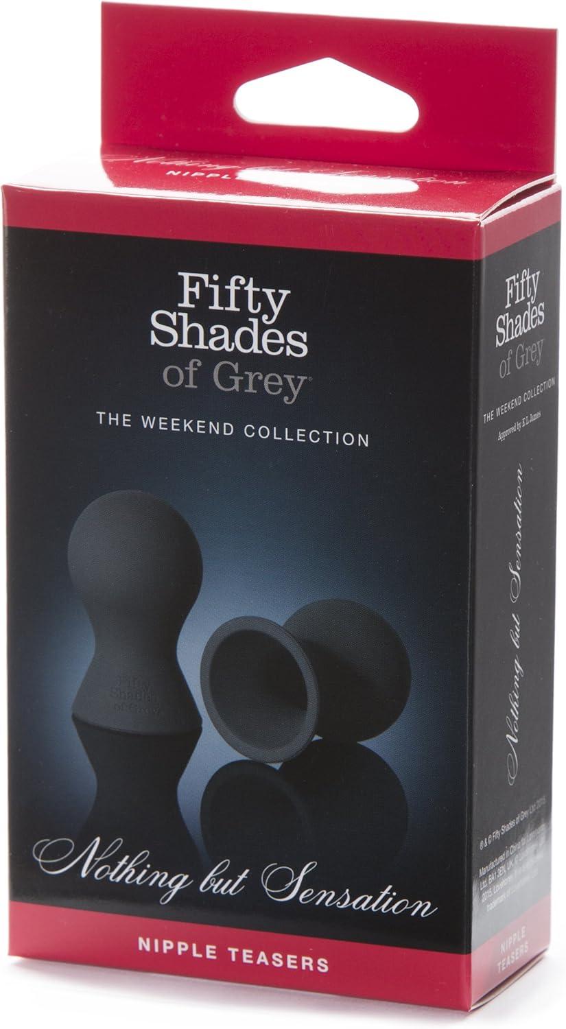 imageFifty Shades of Grey Nothing but Sensation Black Silicone Nipple Teasers Set of 2