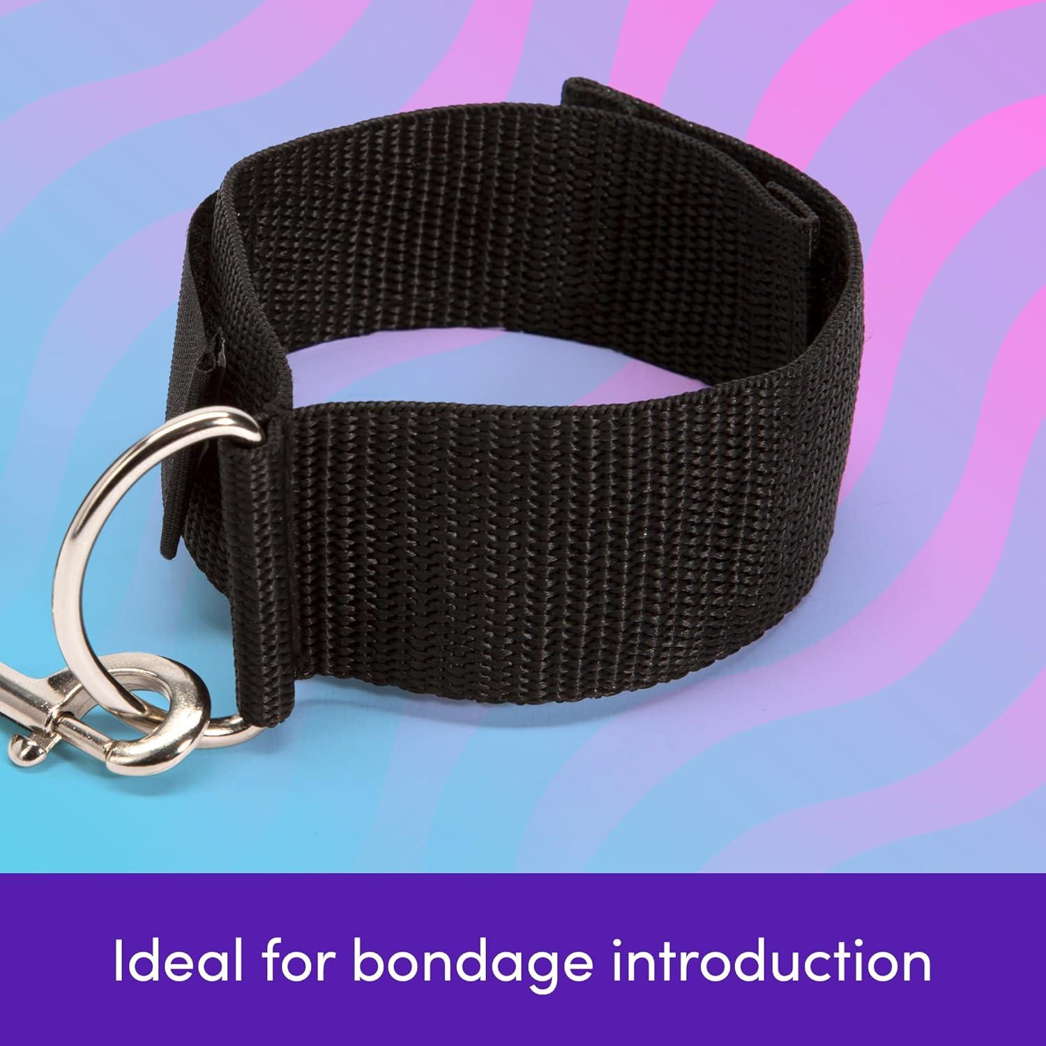 imageLovehoney Ankle Cuffs Adjustable Bondage Sex Restraints Kit BDSM Ankle Cuffs for Adult Bedroom Games Beginner Bondage Accessories for Sexy Role Play Sex Toys for Couples