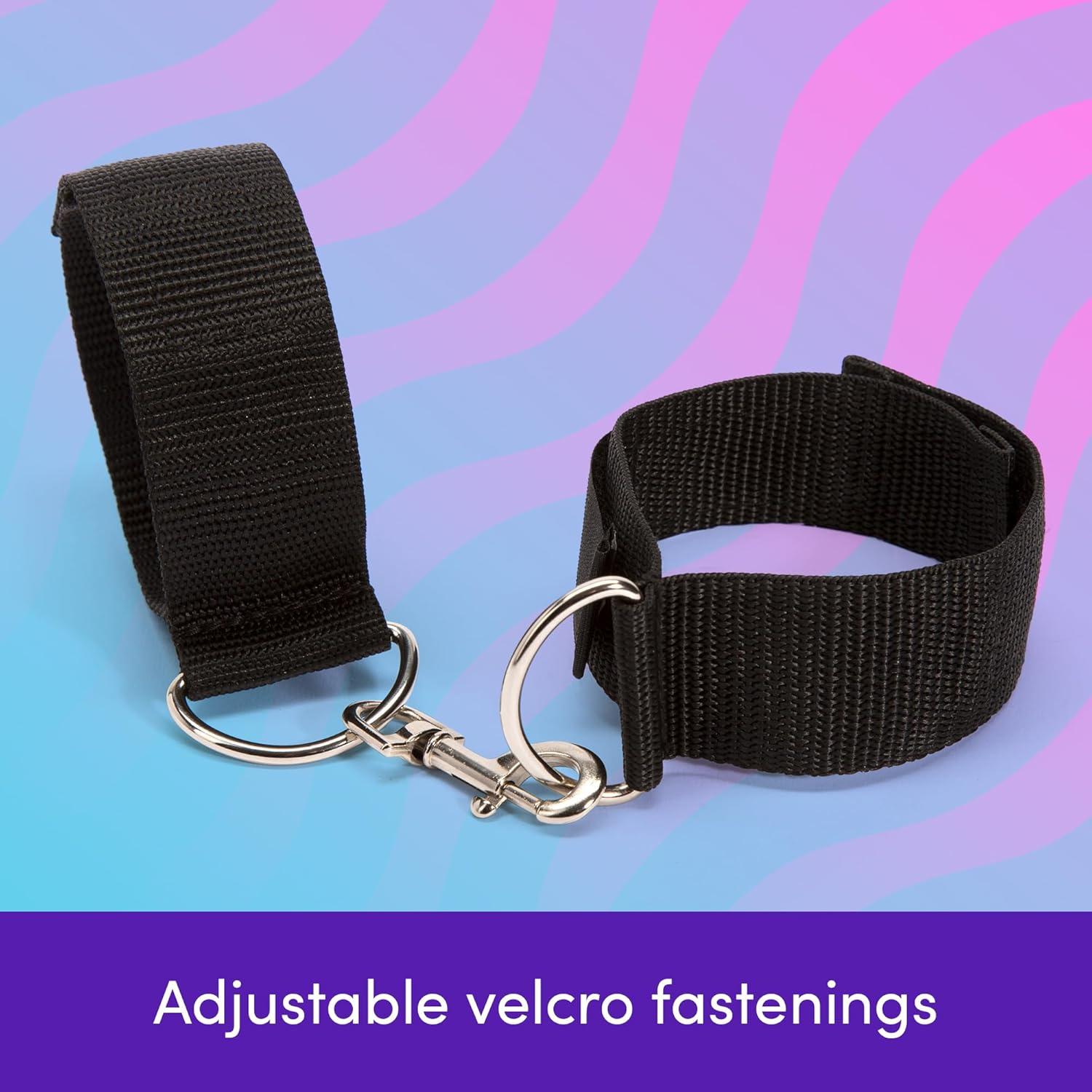 imageLovehoney Ankle Cuffs Adjustable Bondage Sex Restraints Kit BDSM Ankle Cuffs for Adult Bedroom Games Beginner Bondage Accessories for Sexy Role Play Sex Toys for Couples