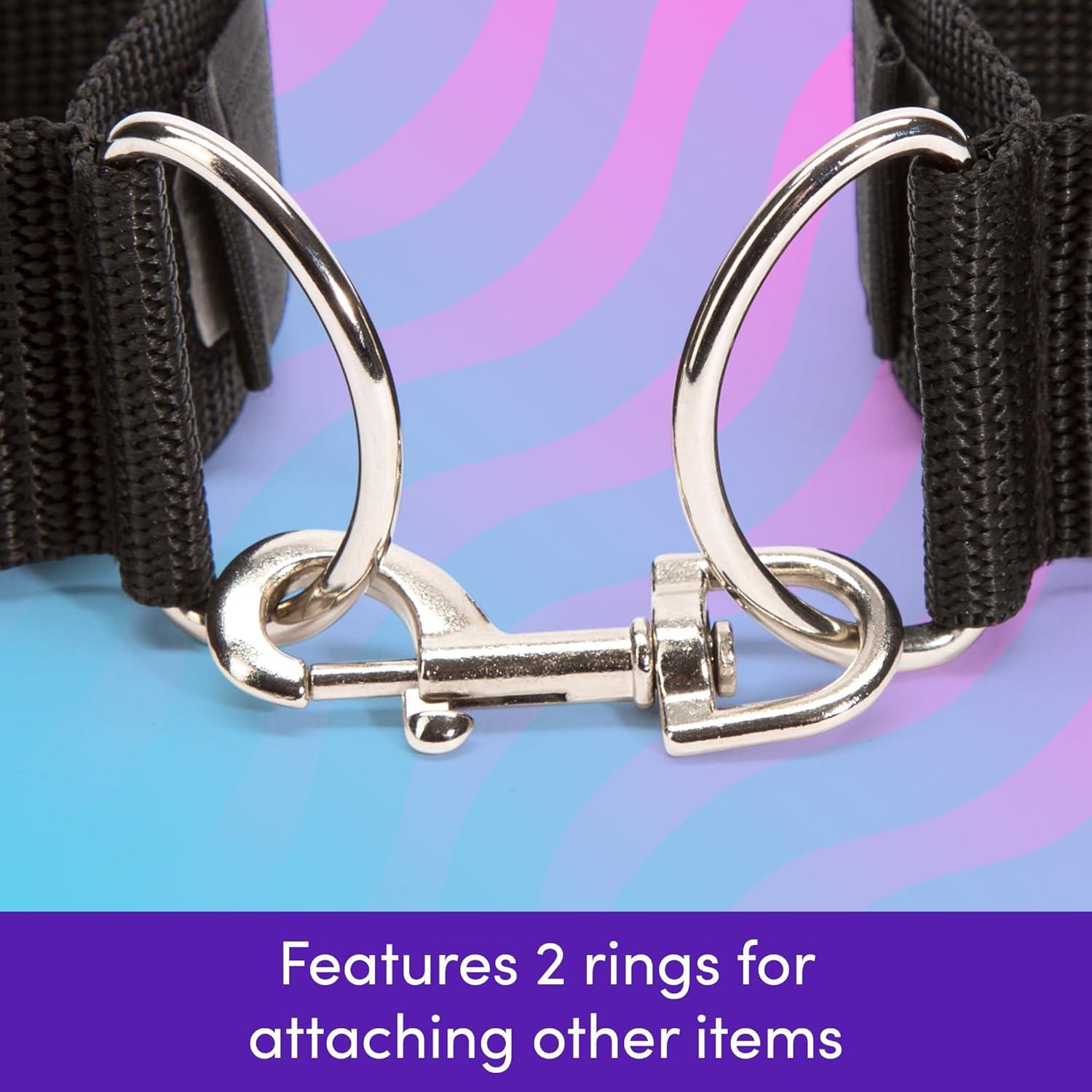 imageLovehoney Ankle Cuffs Adjustable Bondage Sex Restraints Kit BDSM Ankle Cuffs for Adult Bedroom Games Beginner Bondage Accessories for Sexy Role Play Sex Toys for Couples