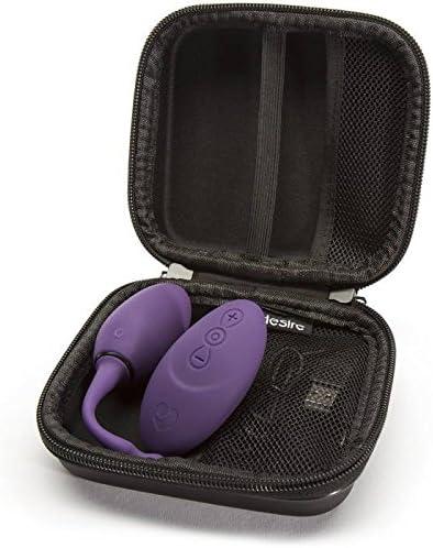 imageLovehoney Desire Vibrating Egg 4 Inch Silicone Bullet Vibrator with Remote Control 12 Speed amp 8 Mode Vibrator for Women Waterproof Purple