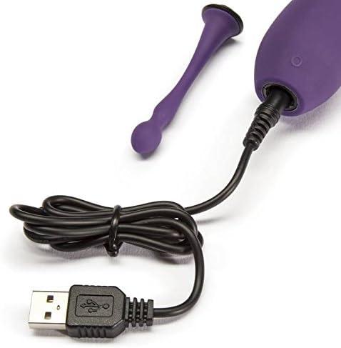 imageLovehoney Desire Vibrating Egg 4 Inch Silicone Bullet Vibrator with Remote Control 12 Speed amp 8 Mode Vibrator for Women Waterproof Purple