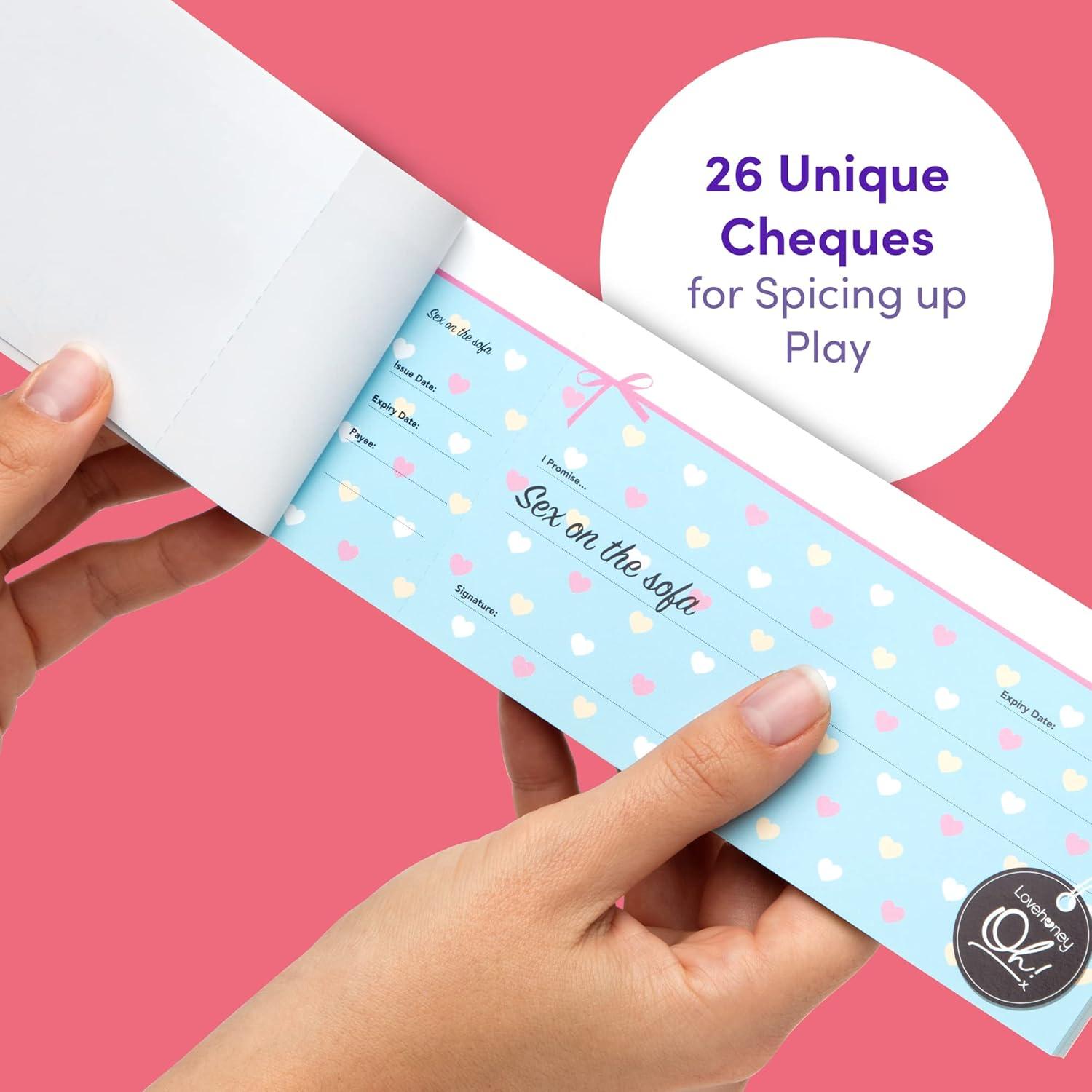 imageLovehoney Oh XOXO Checks Fun Game for Couples Unisex Instructions Pack of 26