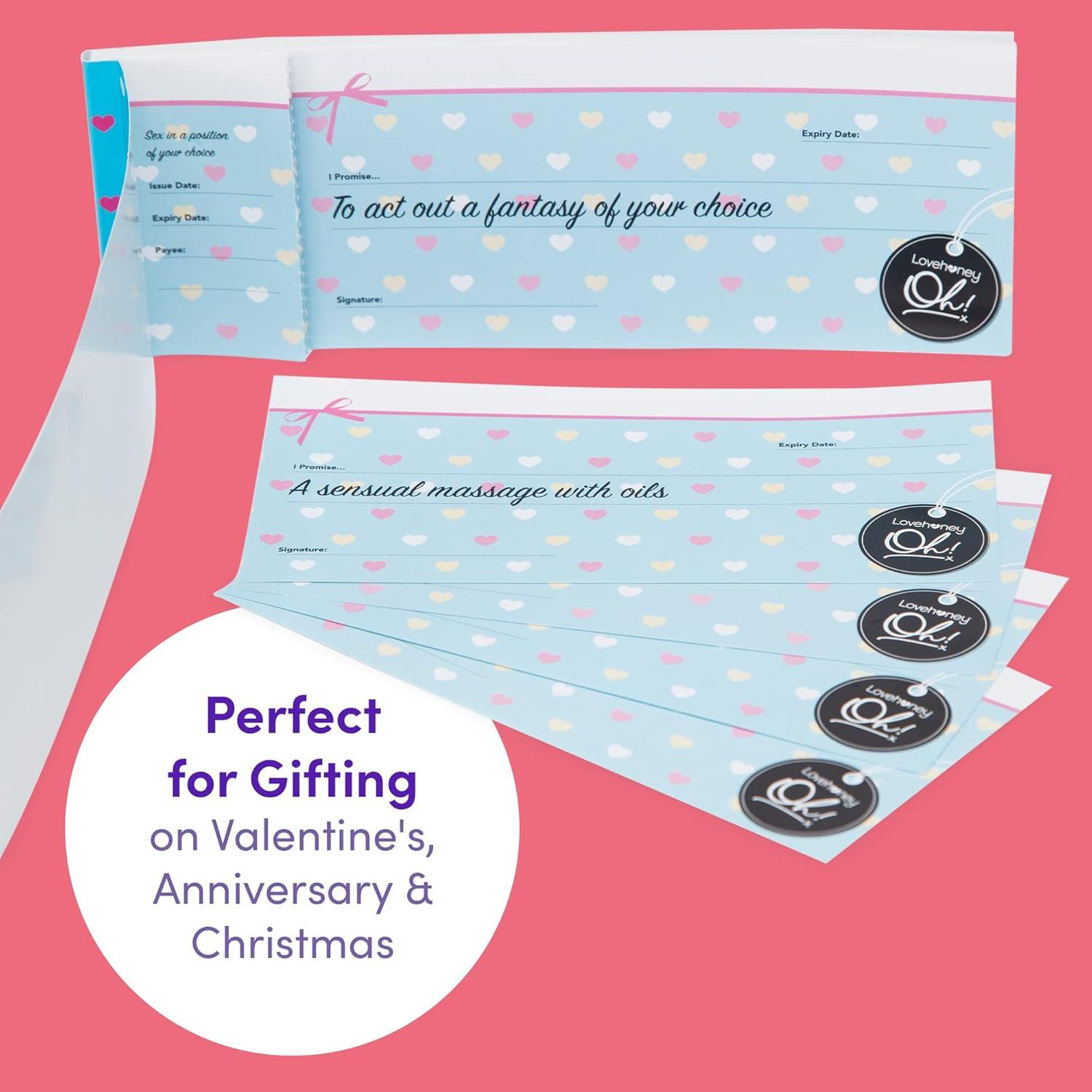 imageLovehoney Oh XOXO Checks Fun Game for Couples Unisex Instructions Pack of 26