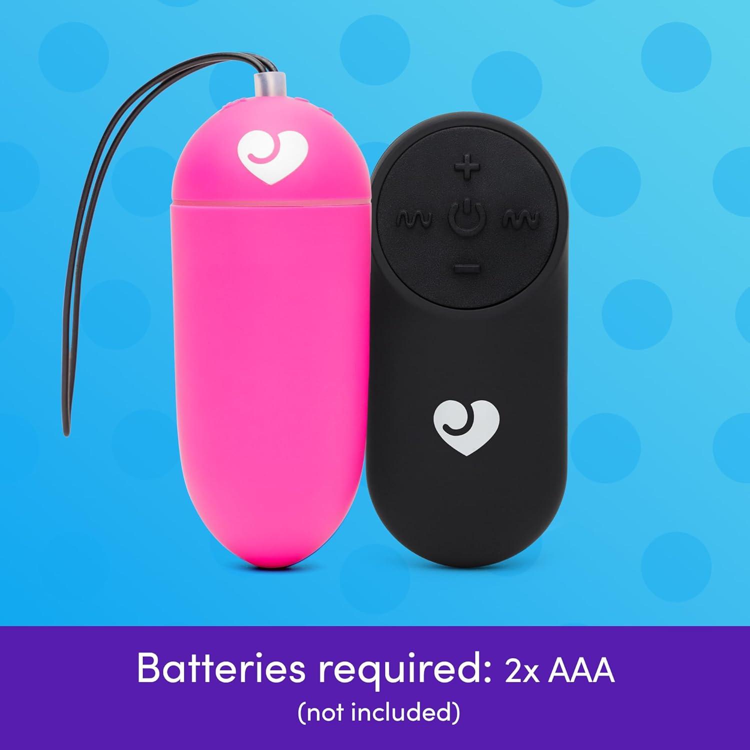 imageLovehoney Remote Control G Spot Panty Vibrator Couple Sex Toys Wearable Large Egg Vibrator for Women Discreet G Spot Personal Massager with 11 Vibration Modes Waterproof Adult Sex Toys