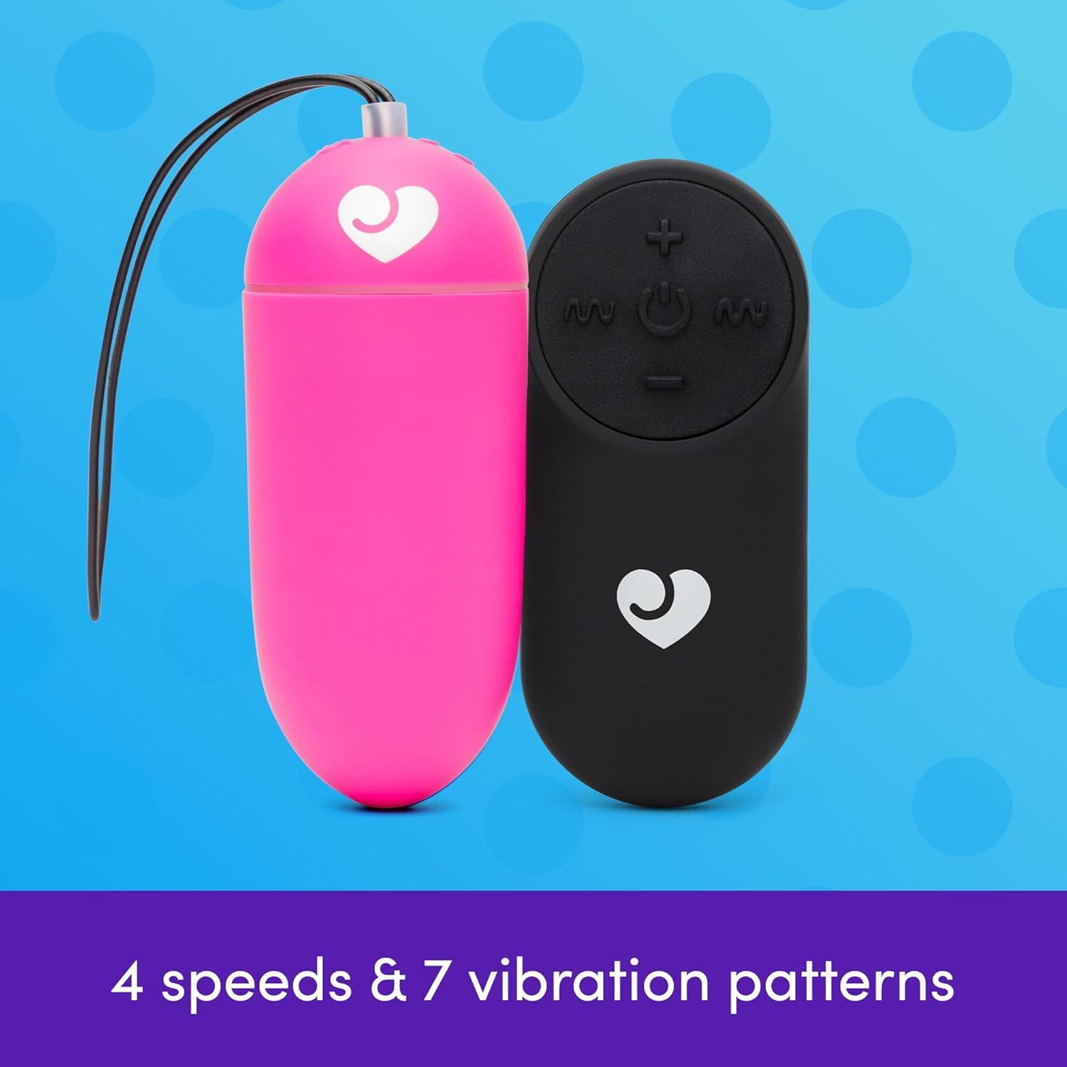 imageLovehoney Remote Control G Spot Panty Vibrator Couple Sex Toys Wearable Large Egg Vibrator for Women Discreet G Spot Personal Massager with 11 Vibration Modes Waterproof Adult Sex Toys