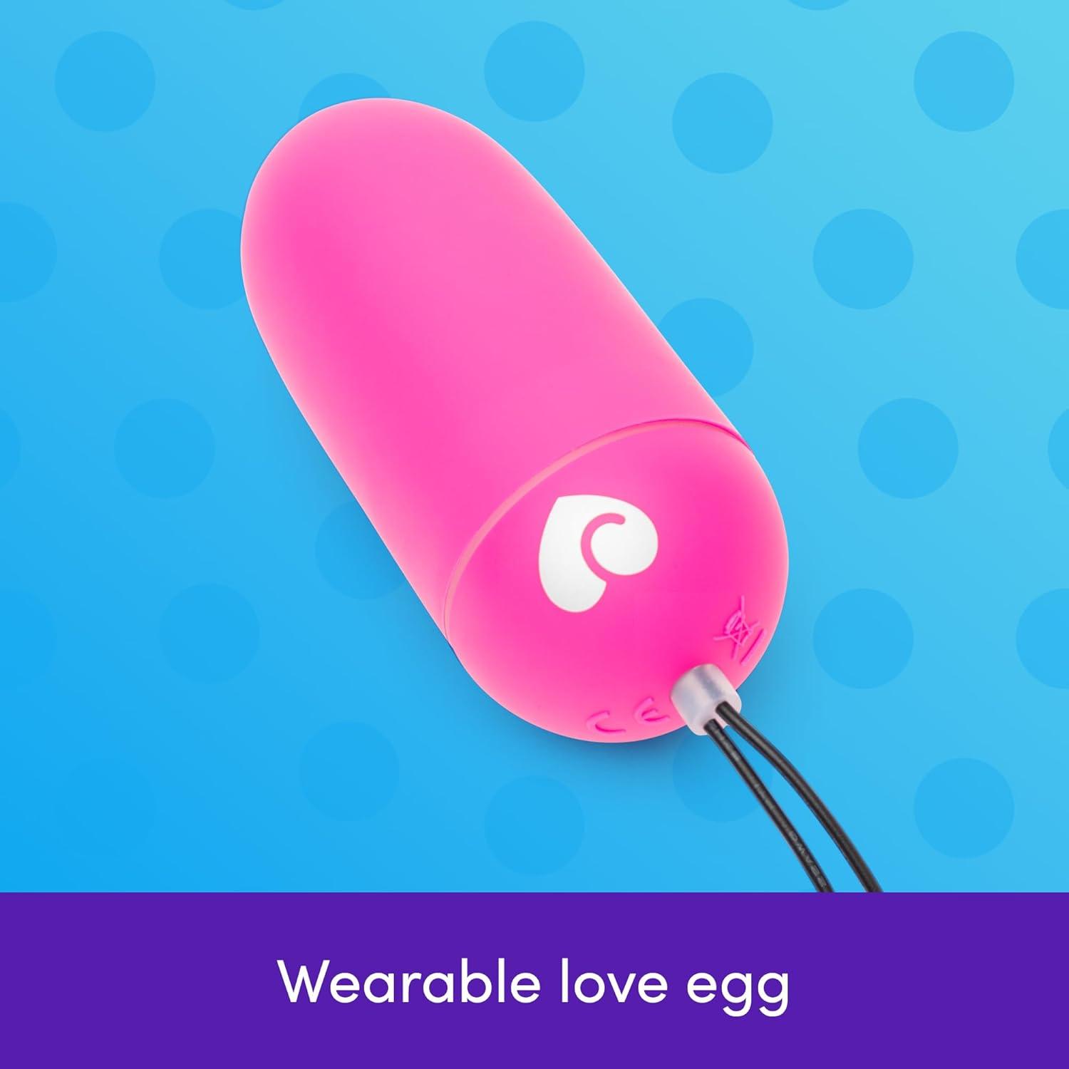 imageLovehoney Remote Control G Spot Panty Vibrator Couple Sex Toys Wearable Large Egg Vibrator for Women Discreet G Spot Personal Massager with 11 Vibration Modes Waterproof Adult Sex Toys