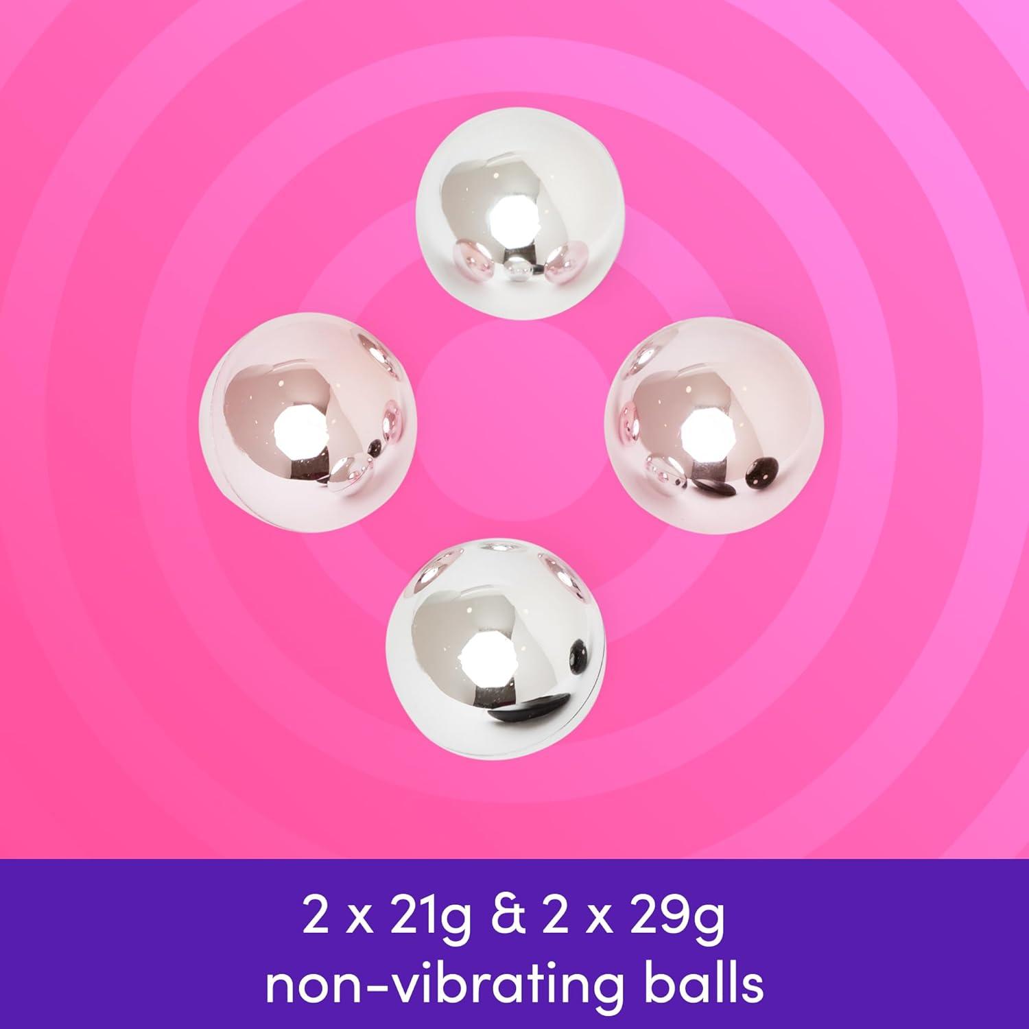 imageLovehoney Remote Control Vibrating Kegel Ball Set Weighted 1129g Ben Wa Balls Pelvic Floor Exercise Device Internal Sexual Pleasure Massage Tools for Women Strengthen Muscle Training Adult Toy