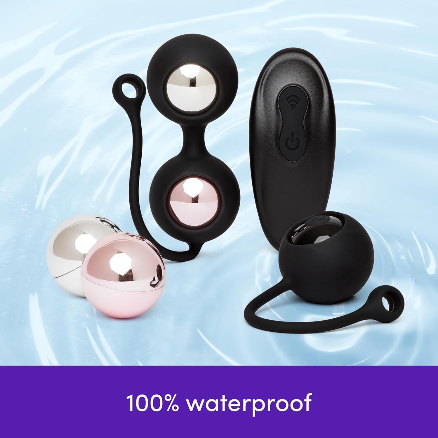 imageLovehoney Remote Control Vibrating Kegel Ball Set Weighted 1129g Ben Wa Balls Pelvic Floor Exercise Device Internal Sexual Pleasure Massage Tools for Women Strengthen Muscle Training Adult Toy
