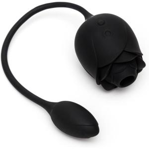 Fifty Shades of Grey Blushing Rose Clit Sucker & Egg Vibrator | Suction Clitoris G Spot Vibrator for Woman | Vibrating Anal Massager Adult Sex Toys for Couples | Waterproof Rose Toy for Women