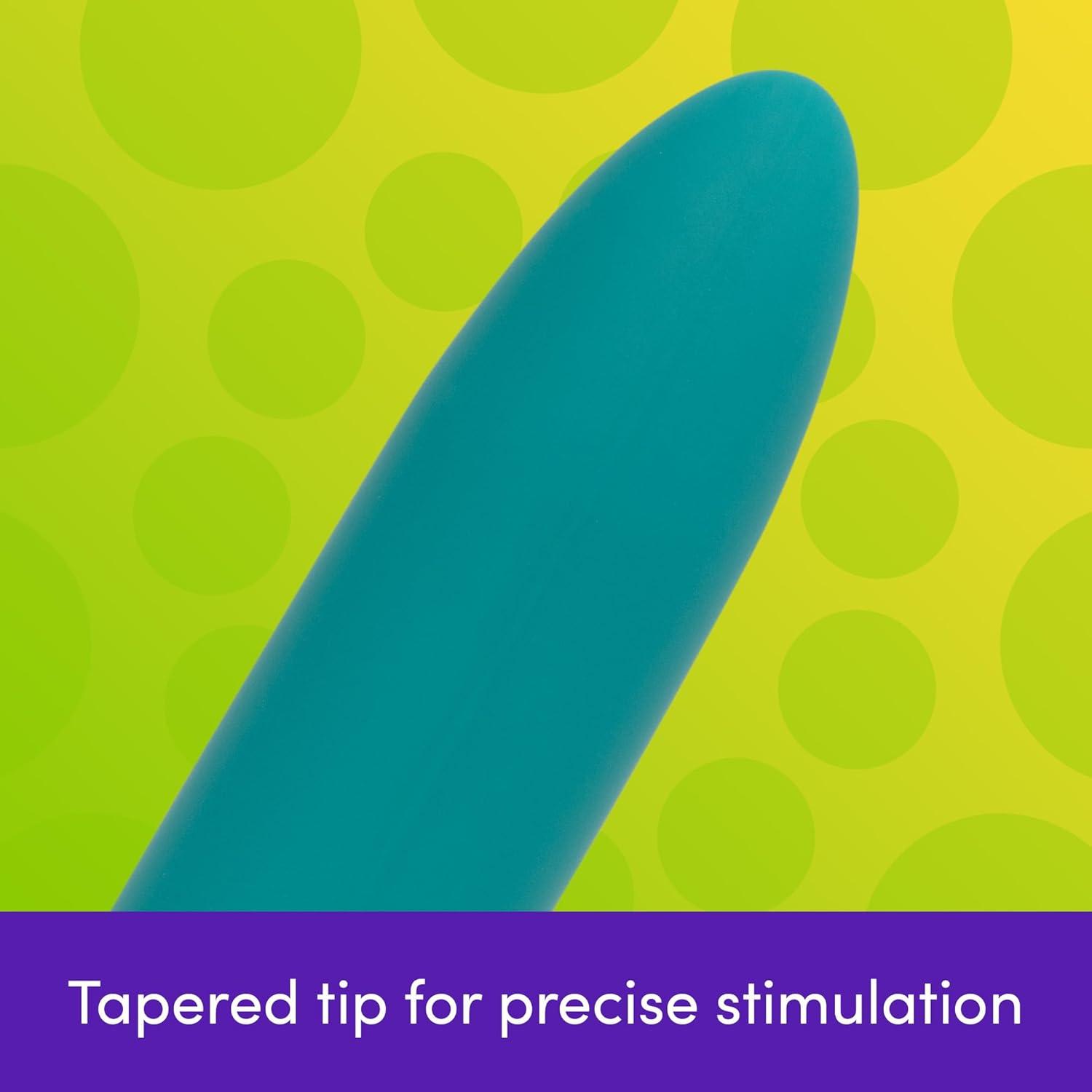 imageLovehoney Mini Thrill Bullet Vibrator for Women Silicone Mini Vibrator Bullet Personal Massager Adult Toy 10 Vibration Modes Rechargeable Clitoral Stimulator Adult Sex Toys for Couples GreenGreen