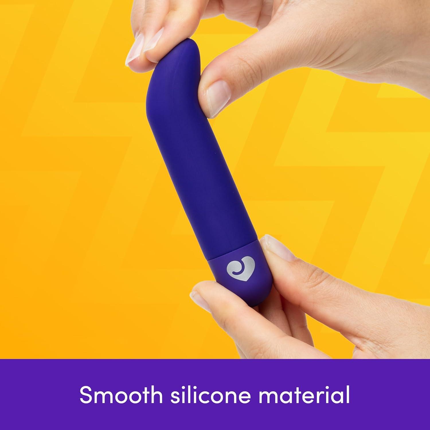 imageLovehoney Mini Thrill Bullet Vibrator for Women Silicone Mini Vibrator Bullet Personal Massager Adult Toy 10 Vibration Modes Rechargeable Clitoral Stimulator Adult Sex Toys for Couples GreenPurple
