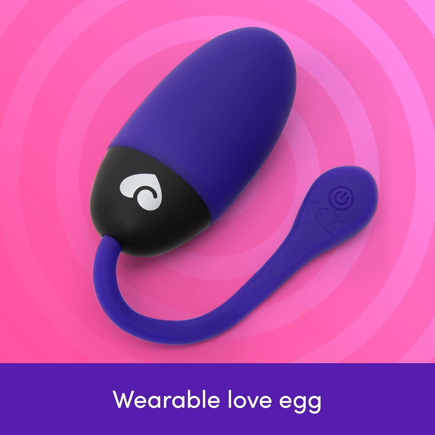 imageLovehoney Remote Control G Spot Panty Vibrator Couple Sex Toys Wearable Silicone Egg Vibrator for Women Discreet G Spot Personal Massager with 11 Vibration Modes Rechargeable Adult Sex Toys
