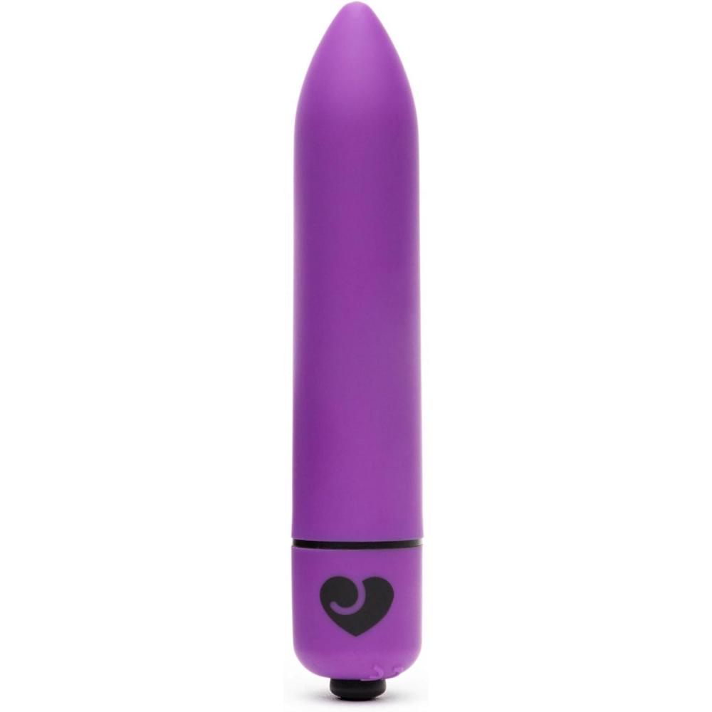 imageLovehoney Excite Bullet Vibrator 35 Inch Powerful Mini Massager 10 Function Single Button Control Quiet Bullet Vibrator for Women Waterproof amp Travel Proof Adult Pleasure Toy BluePurple