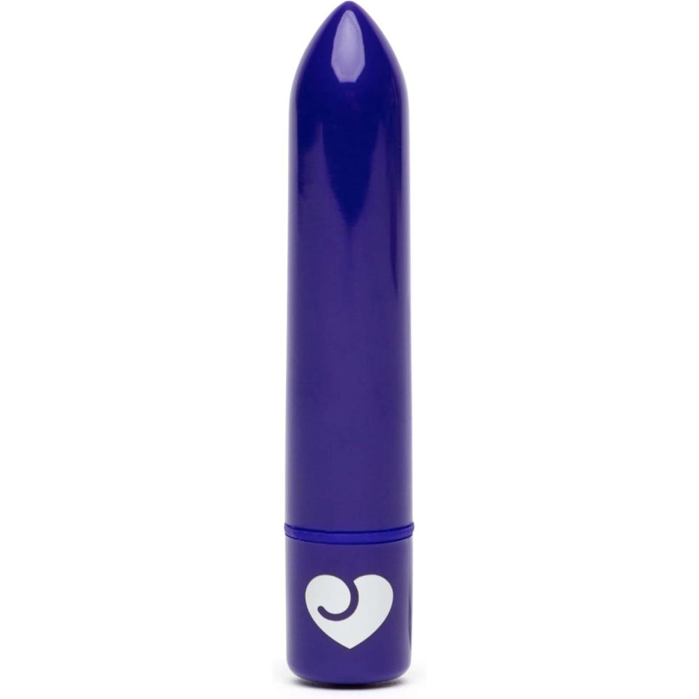 imageLovehoney Magic Bullet Vibrator 4 Inch Vibrating Bullet with Tapered Tip 10 Function Multispeed Mini Vibrator for Women Lipstick Stimulator Waterproof Sex Toys for Couples PurplePurple