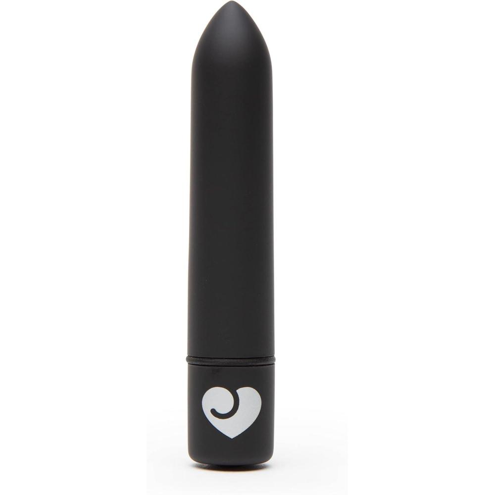 imageLovehoney Magic Bullet Vibrator 4 Inch Vibrating Bullet with Tapered Tip 10 Function Multispeed Mini Vibrator for Women Lipstick Stimulator Waterproof Sex Toys for Couples PurpleBlack