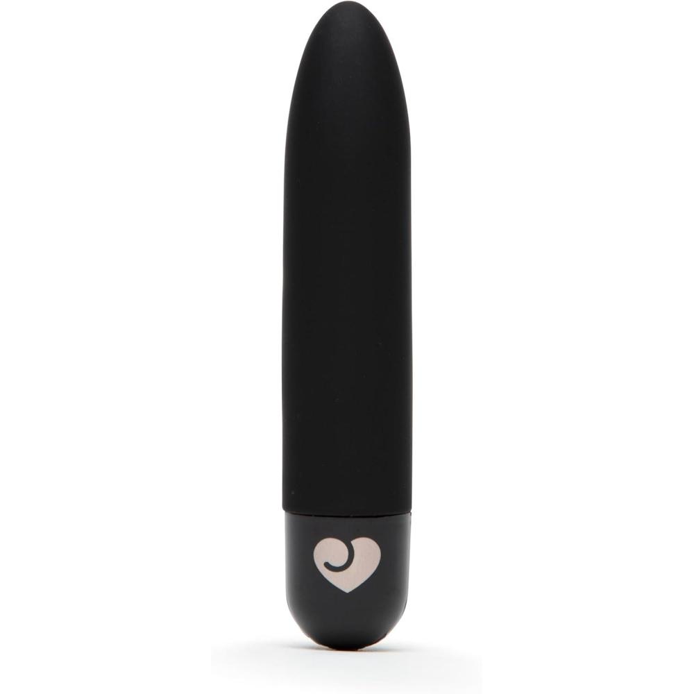imageLovehoney Mini Thrill Bullet Vibrator for Women Silicone Mini Vibrator Bullet Personal Massager Adult Toy 10 Vibration Modes Rechargeable Clitoral Stimulator Adult Sex Toys for Couples GreenBlack