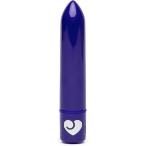 Lovehoney Magic Bullet Vibrator – 4 Inch Vibrating Bullet with Tapered Tip – 10 Function Multispeed Mini Vibrator for Women – Lipstick Stimulator Waterproof – Sex Toys for Couples – Purple(Purple)