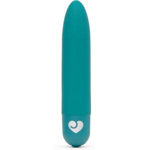 Lovehoney Mini Thrill Bullet Vibrator for Women | Silicone Mini Vibrator Bullet Personal Massager Adult Toy | 10 Vibration Modes | Rechargeable Clitoral Stimulator | Adult Sex Toys for Couples | Green(Green)