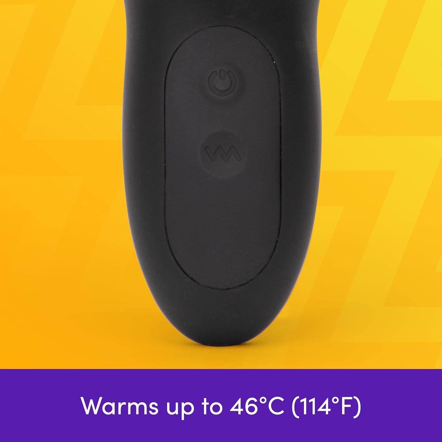 imageLovehoney Dual Embrace Warming Clitoral Sucking Rabbit Vibrator Toy 5 Inch Dual Stimulation G Spot and Clit Suction Stimulator 7 Patterns amp 3 Speed Adult Sex Toy Rechargeable amp Waterproof Black