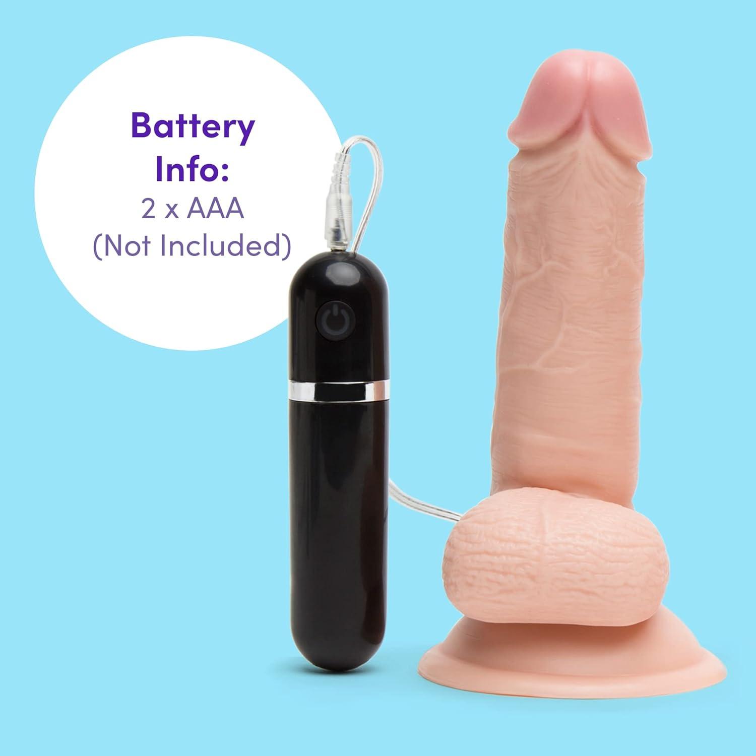 imageLovehoney Lifelike Lover Strap On Dildo Kit Includes 6 Inch Vibrating Dildo 8 Inch Realistic 6 in Slimline Anal Massager 3 ORings amp Adjustable Harness Flesh Pink