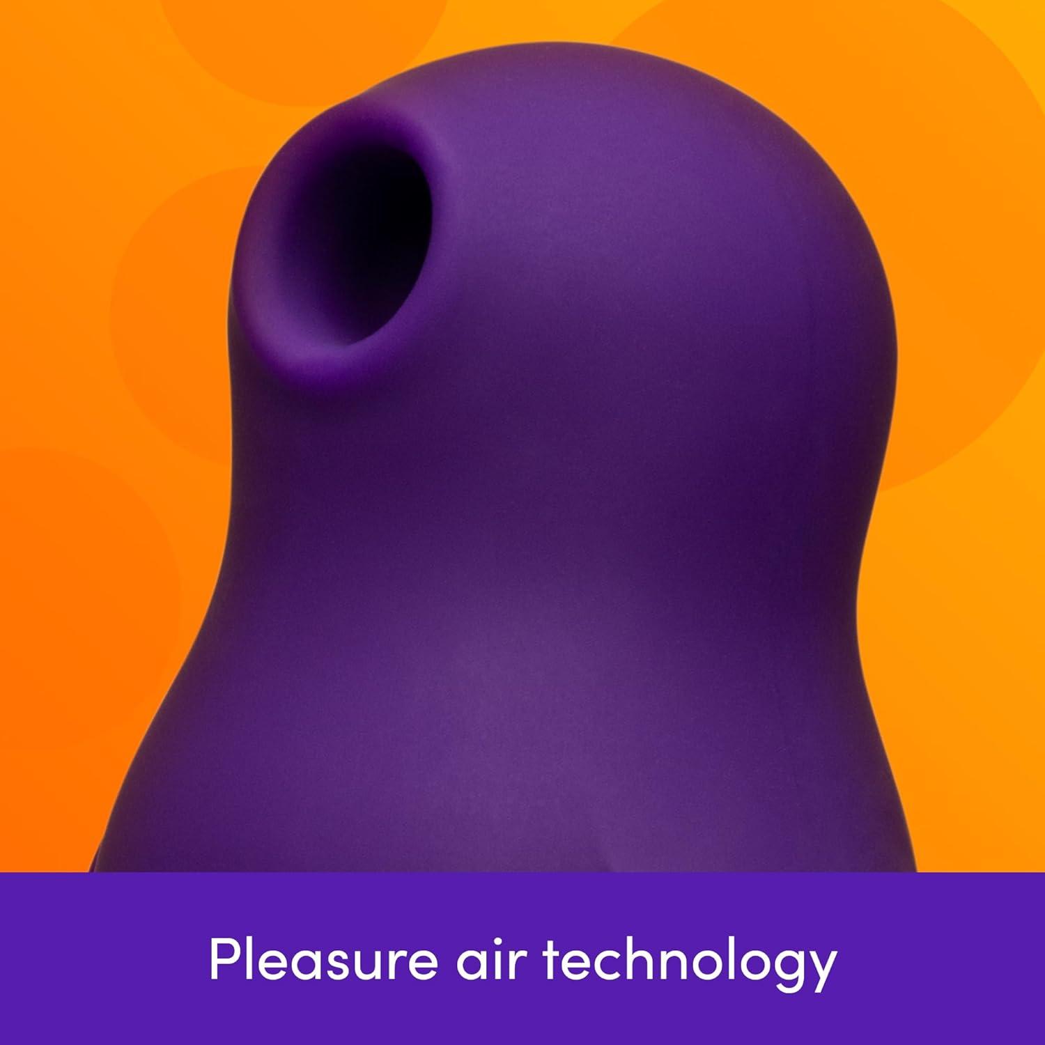 imageLovehoney Penguin Clitoral Stimulator Clit Sucking Pocket Pal Toy with 10 Suction Speeds Waterproof Vibrating Sex Toy for Women USB Rechargeable