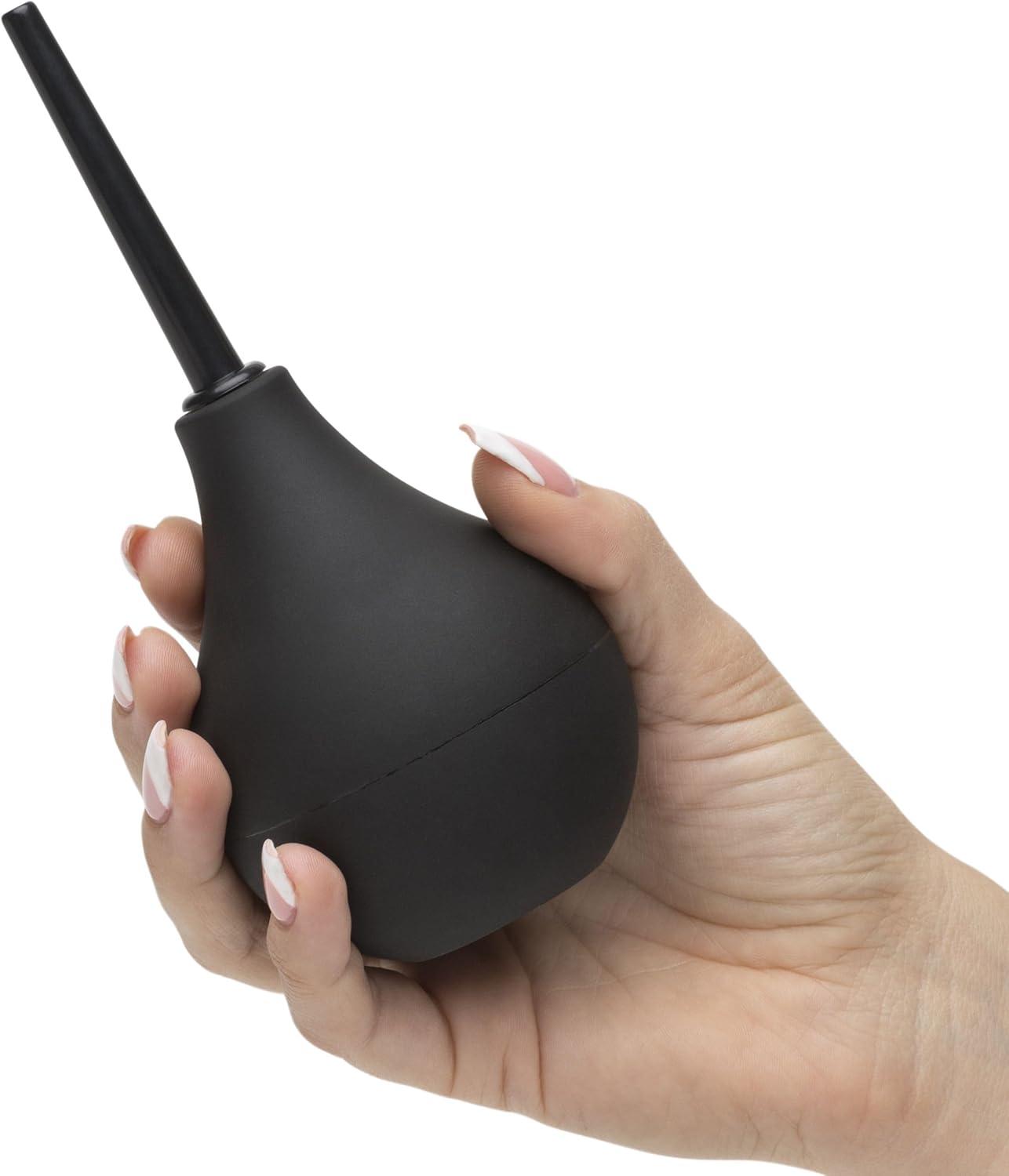 imageFifty Shades of Grey 4 Piece Anal Toys Starter Kit with Silicone Butt Plug Vibrating Butt Plug Anal Beads amp Douche Waterproof Black