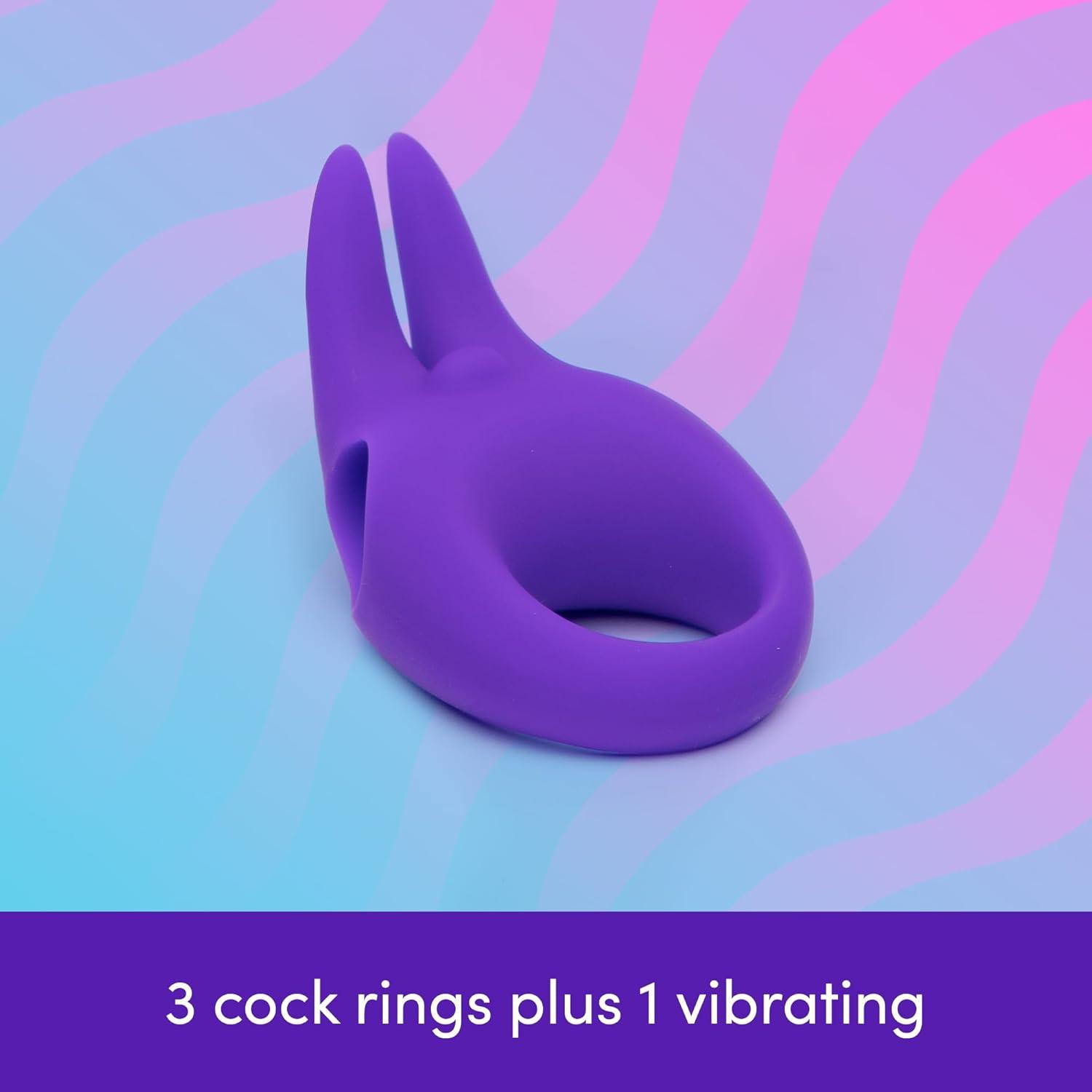 imageLovehoney Wilder Weekend Couples Sex Toy Kit Silicone Rabbit amp Bullet Vibrators for Women Male Masturbator Anal Plugs Cock Rings amp Kegal Balls Adult Sex Toys for Couples 10 Piece SetWilder Weekend