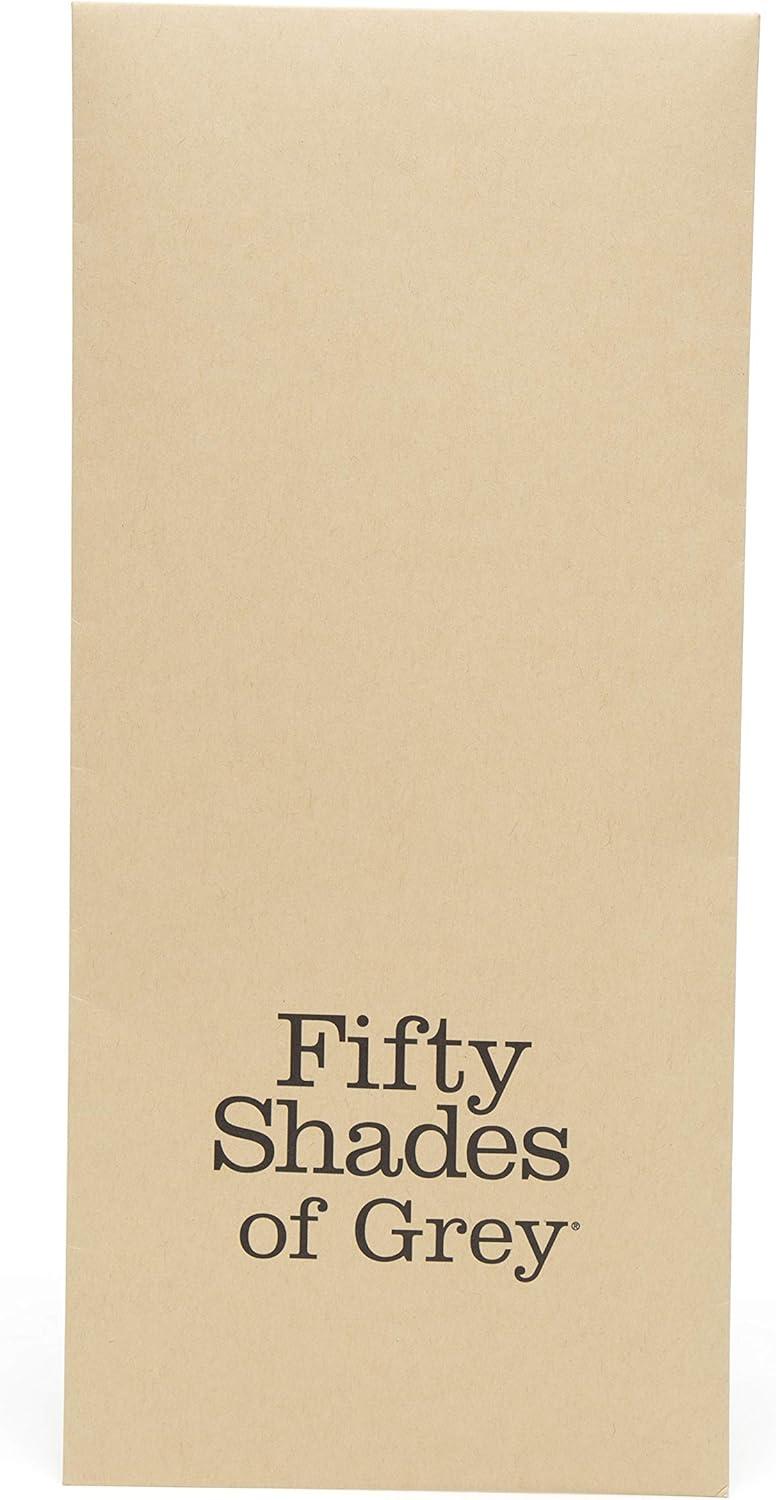 imageFifty Shades of Grey Bound to You Flogger 25 Inch Faux Leather Flogger Extra Grip Textured Handle for Spanking with Wrist Loop Includes Satin Bag Black
