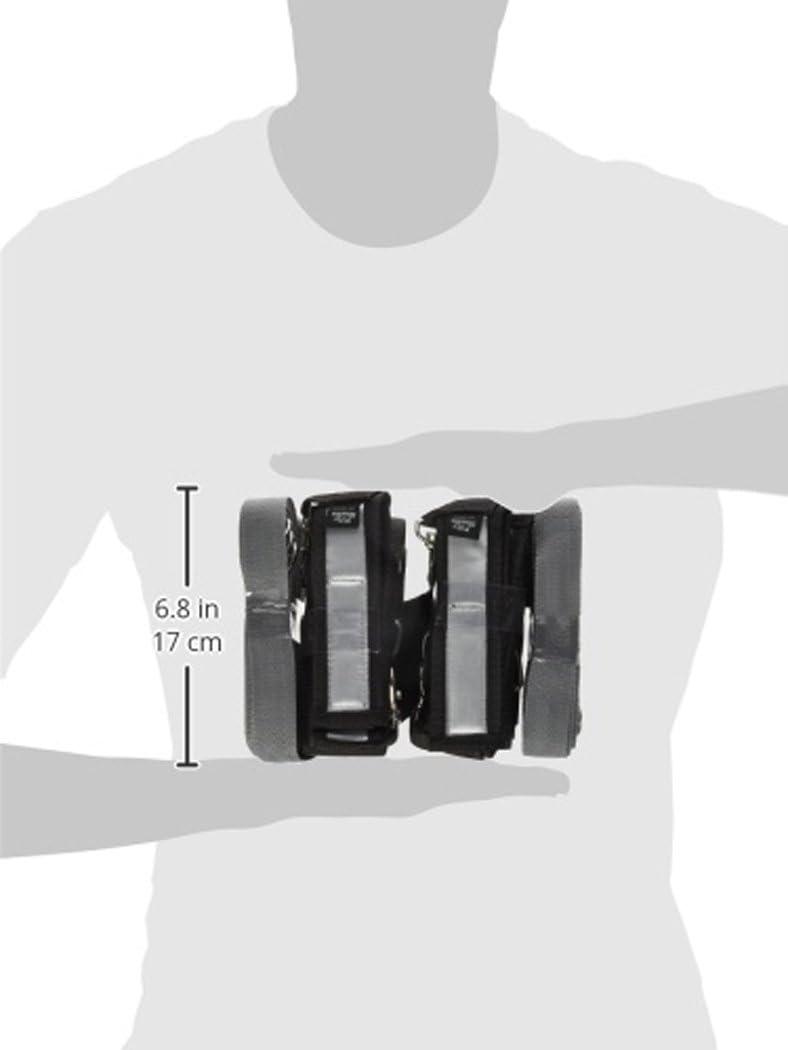 imageFifty Shades of Grey Keep Still Restraint Kit Over The Bed Cross Restraint Set Faux Fur Lined Detachable Cuffs Includes Blindfold amp Door Hanger 80 Inch Adjustable BlackGrey