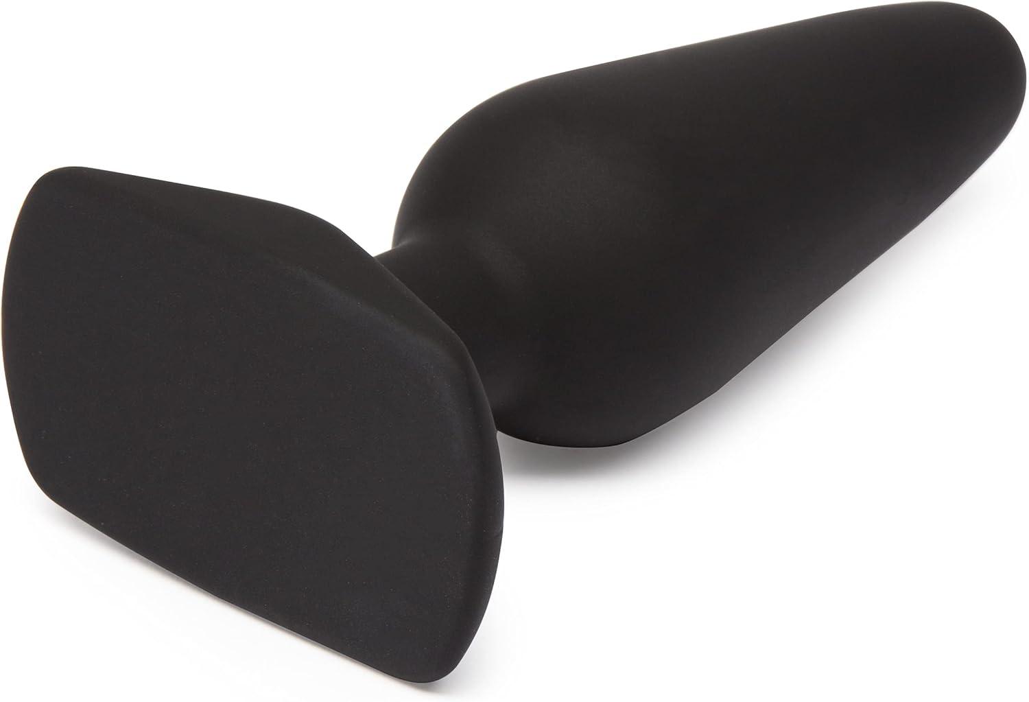 imageLovehoney Butt Plug Anal Sex Toys for Men Women Couples 55 Inch Large Anal Plug Silicone Anal Trainer Male Prostate Massaging Device Portable Adult Sex Toys with 75 Inch Girth Black5 inches