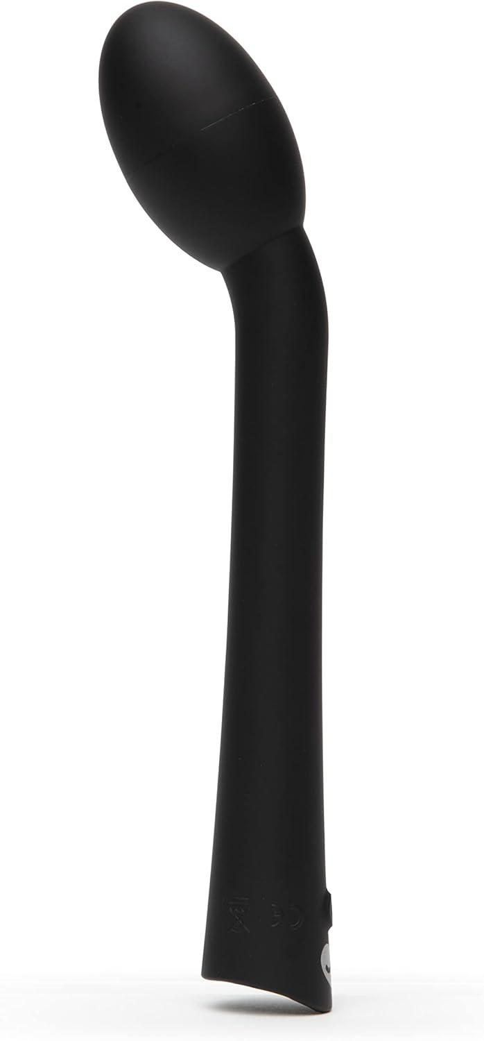 imageLovehoney GSlim Black GSpot Wand Massager Rechargeable and Easy to Operate Smooth amp Waterproof 8 inches