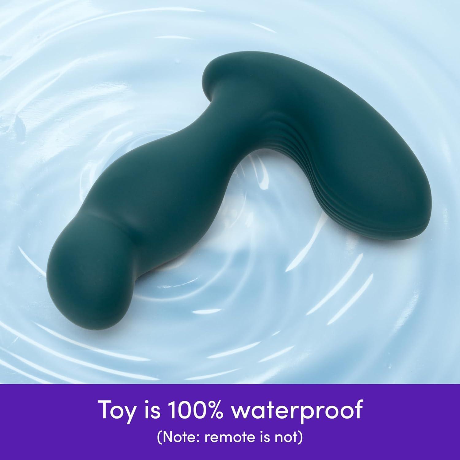 imageLovehoney High Roller Remote Control Prostate Massager Silicone Rotating Sex Toys for Men 10 Mode Butt Plug Curved Anal Vibrator Dildo Waterproof amp Rechargeable Couples Adult Toys GreenGreen