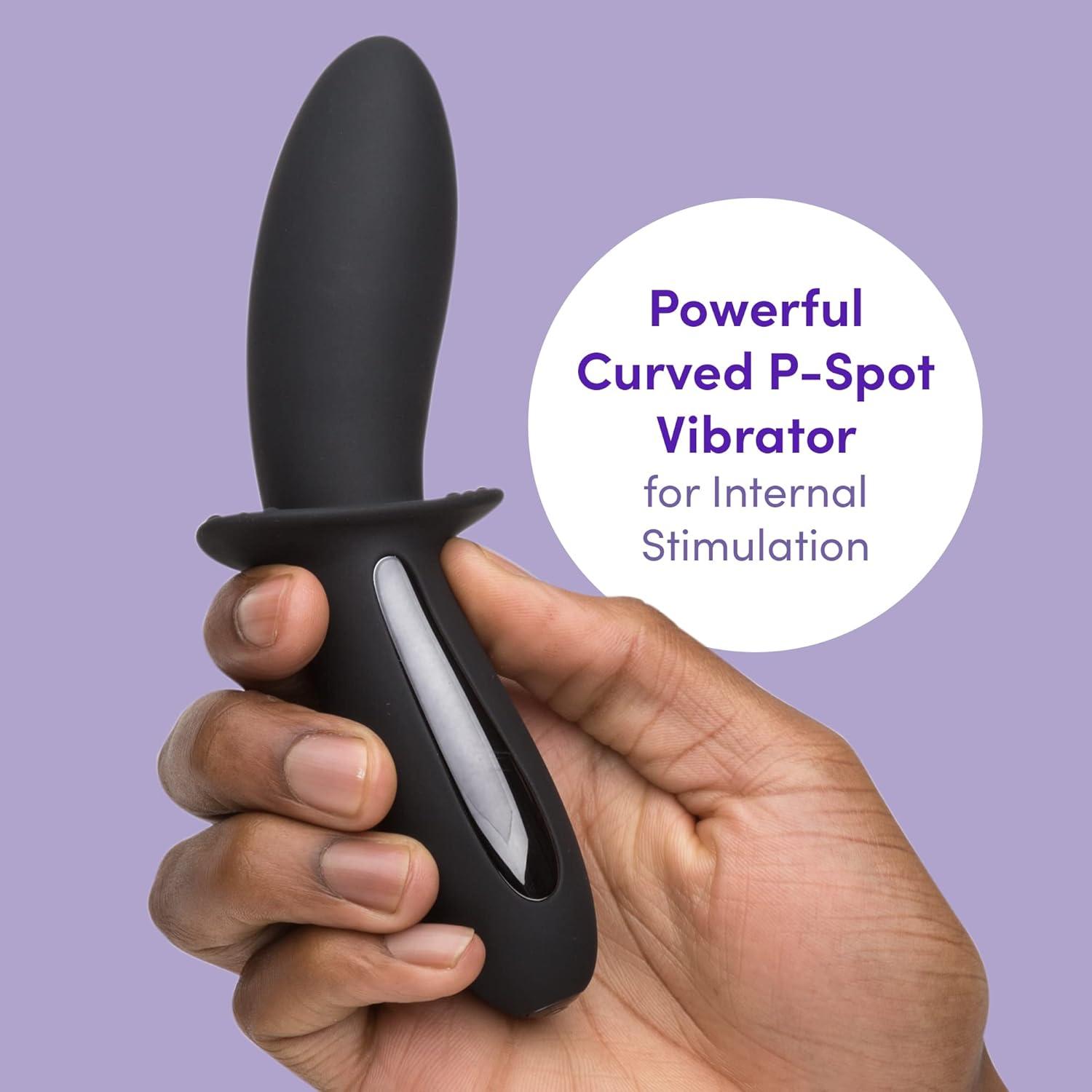 imageLovehoney Mantric Rechargeable P Spot Probe Vibrator Silicone 100 Waterproof