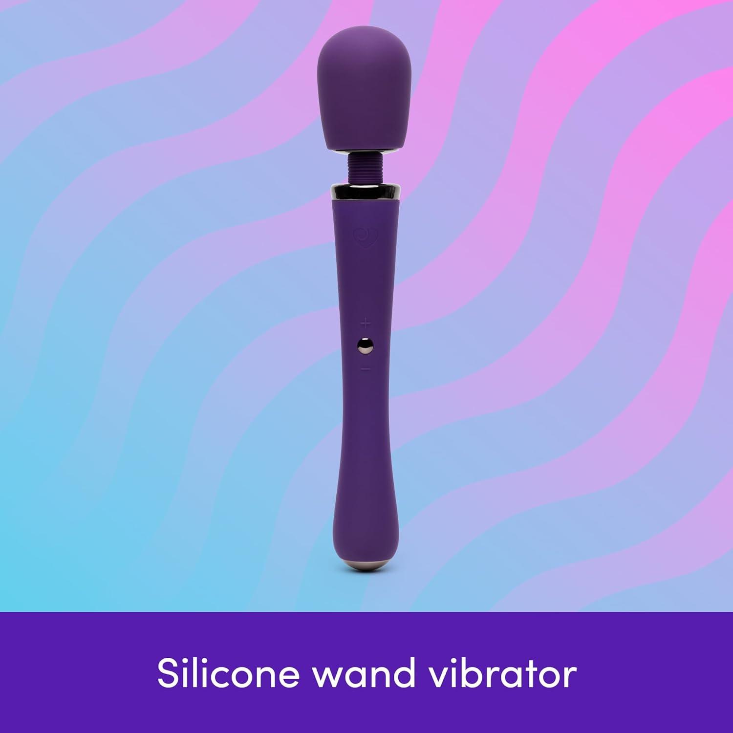 imageLovehoney Wand Vibrator for Women Silicone Wand Massager Clitoral Stimulator 5 Patterns amp 10 Intensities Rechargeable Vibrating Dildo Personal Massager Adult Sex Toys for Women amp Couples