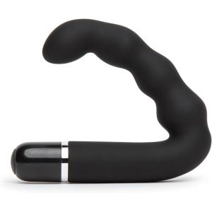 Lovehoney Black Rookie 10 Function Vibrating Prostate Massager – Plastic – Waterproof