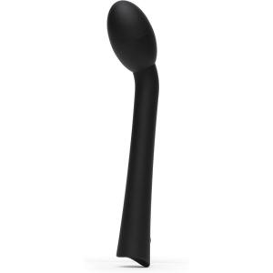 Lovehoney G-Slim Black G-Spot Wand Massager – Rechargeable and Easy to Operate – Smooth & Waterproof – 8 inches