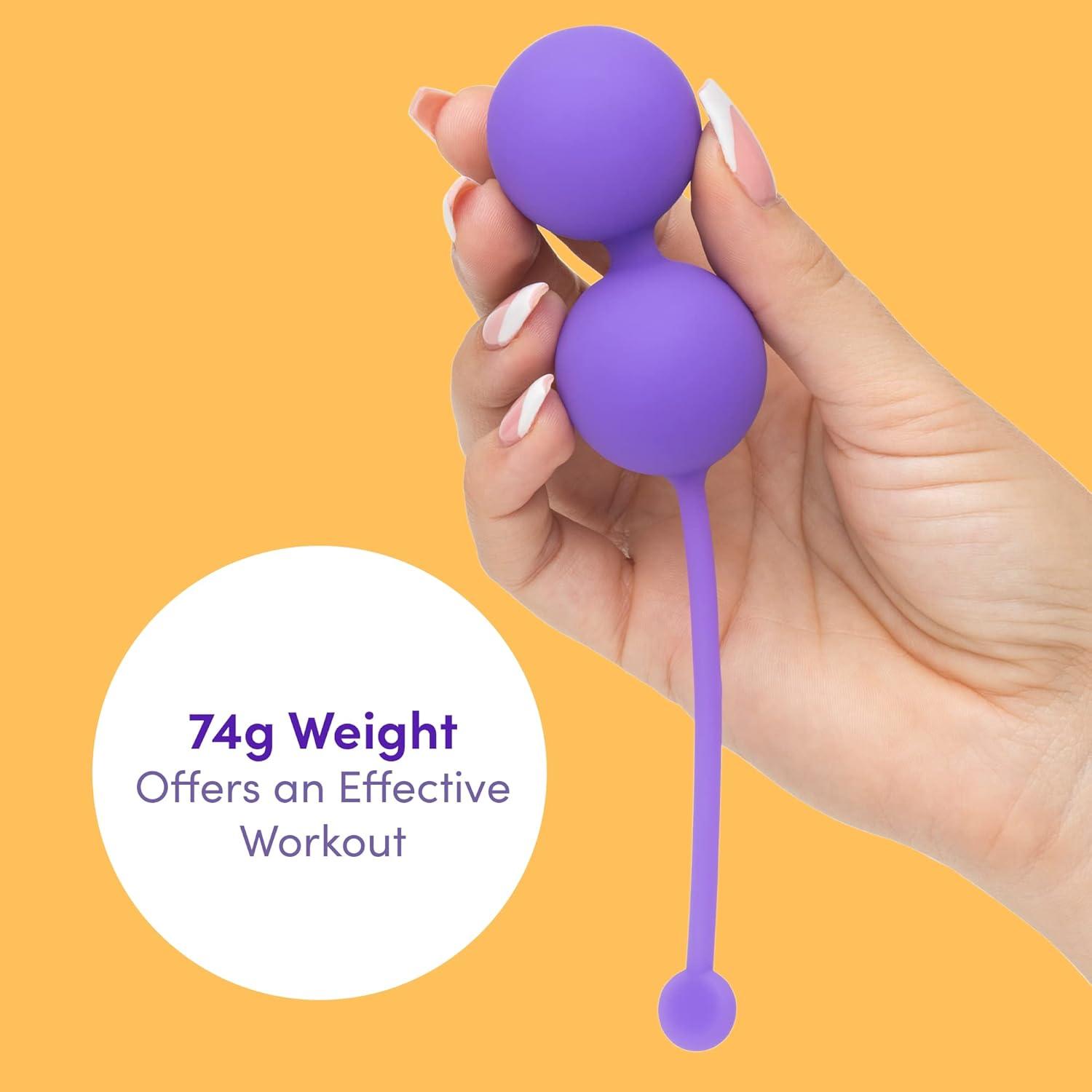imageLovehoney Excite Silicone Pleasure Balls 74 g Silicone Latex amp Phthalate Free