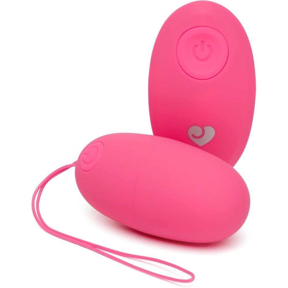 imageLovehoney Secret Agent Remote Control Vibrator for GSpot Vibrating Love Egg Sex Toy for Women and Couples 10 Vibration Modes Rechargeable Wearable Adult Sex Toy for Couples BlackPink
