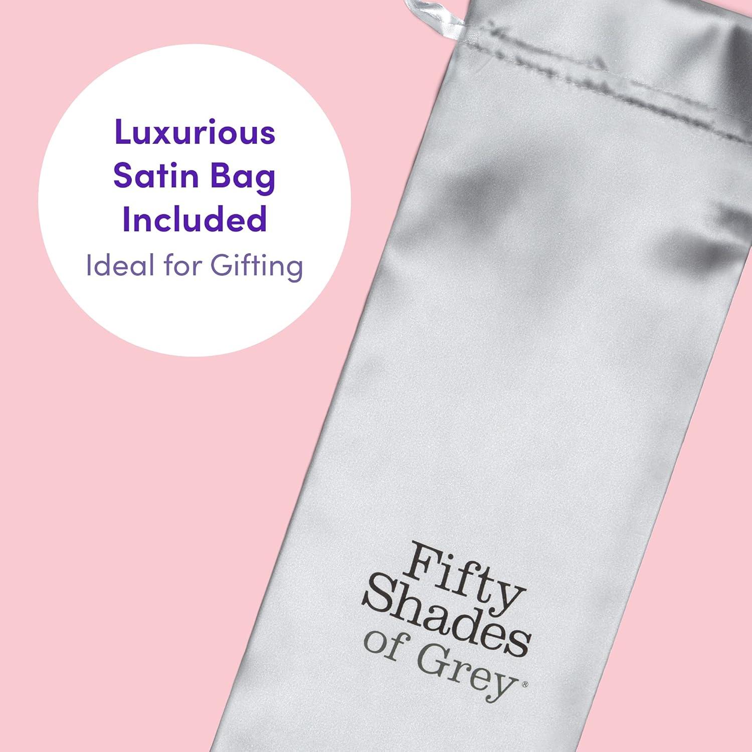 imageFifty Shades of Grey Greedy Girl Rabbit Vibrator 5 Inch Slimline Silicone G Spot Vibrator for Women 9 Patterns amp 3 Speeds Adult Sex Toy Rechargeable amp Waterproof BlackBlack