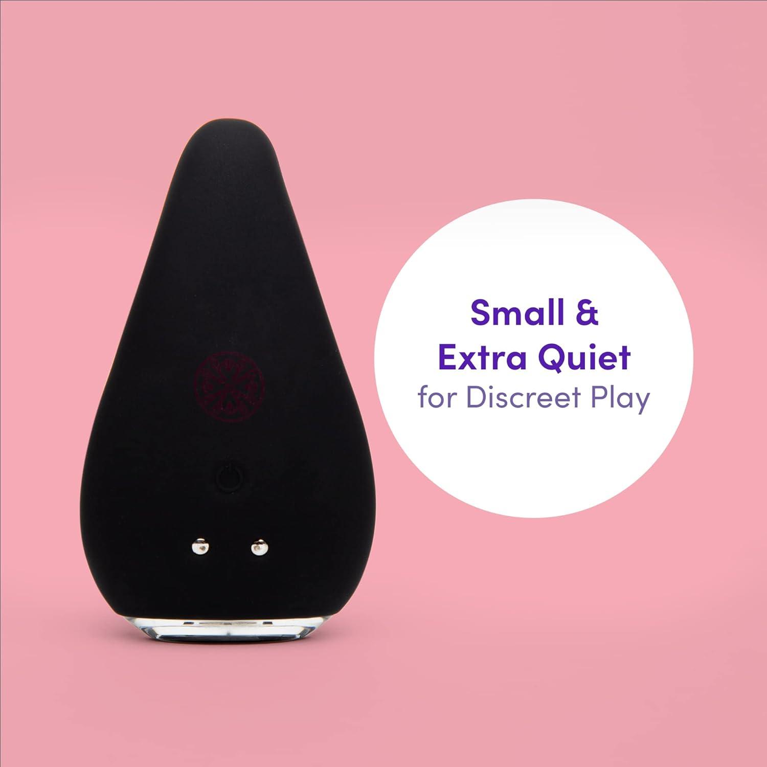 imageLovehoney Black Mantric Rechargeable Remote Control Knicker Vibrator Silicone 10 Functions